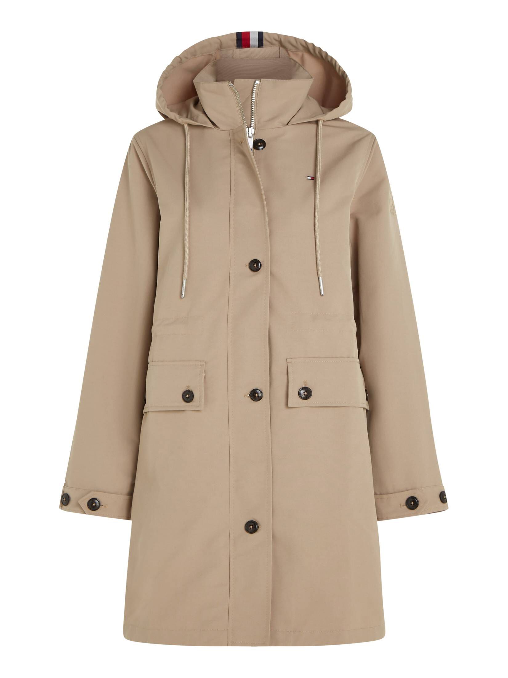 Tommy Hilfiger| Damen Mantel mit Kapuze