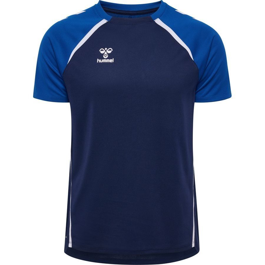 Hummel T-shirt d'Entraînement hmlLEAD 2.0 - Bleu Marine/Bleu/Blanc Enfant
