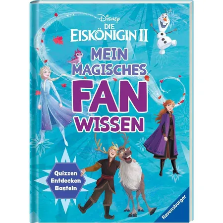 Ravensburger Disney Die Eiskönigin 2: Mein magisches Fanwissen: Fun Facts mit Olaf