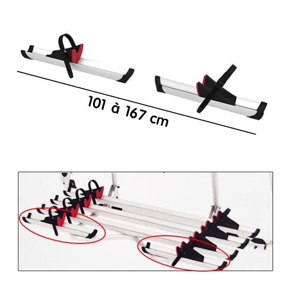 Kit Rail PREMIUM 48 FIAMMA VW T5 et T6