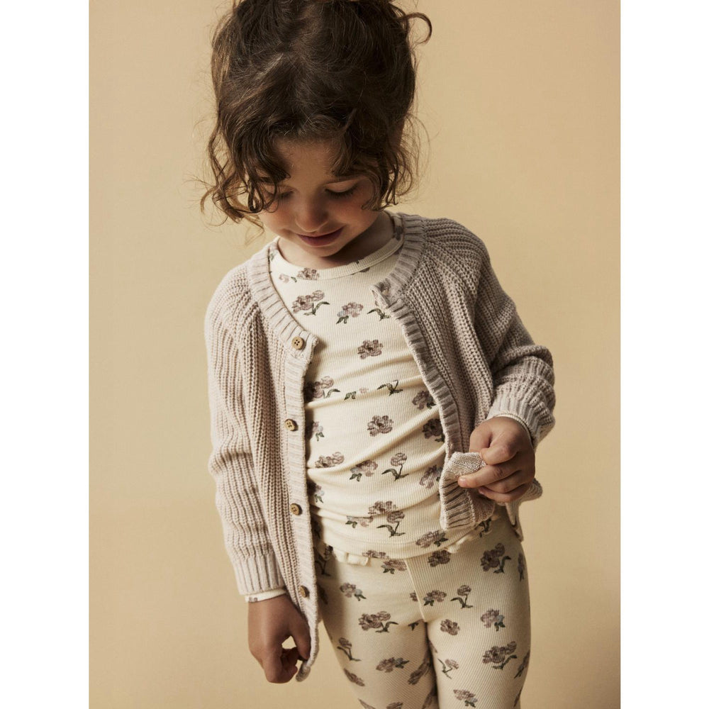Køb Lil'Atelier Sheer Bliss Emlen Lin Strik Cardigan Noos