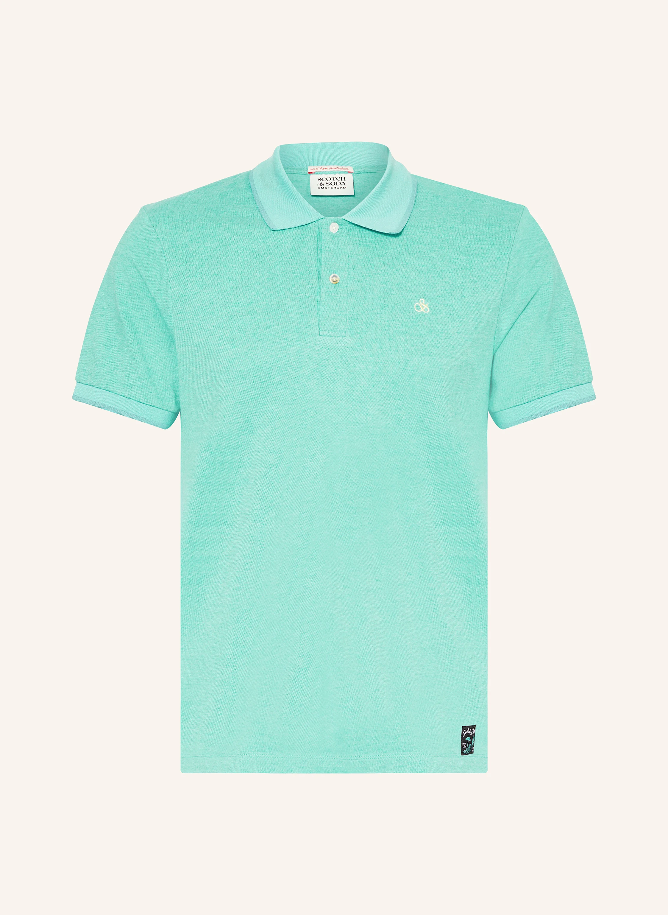SCOTCH & SODA Piqué-Poloshirt Regular Fit