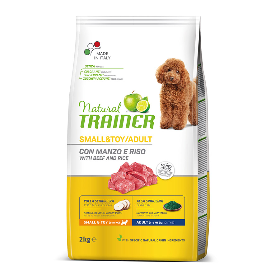 Ração Natural Trainer Adult Mini Beef para Cães