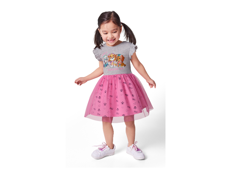Kinder jurk met tule rok