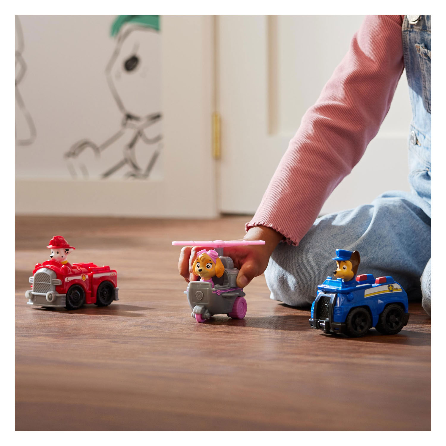 PAW Patrol - Rescue Racers Pull Back Auto