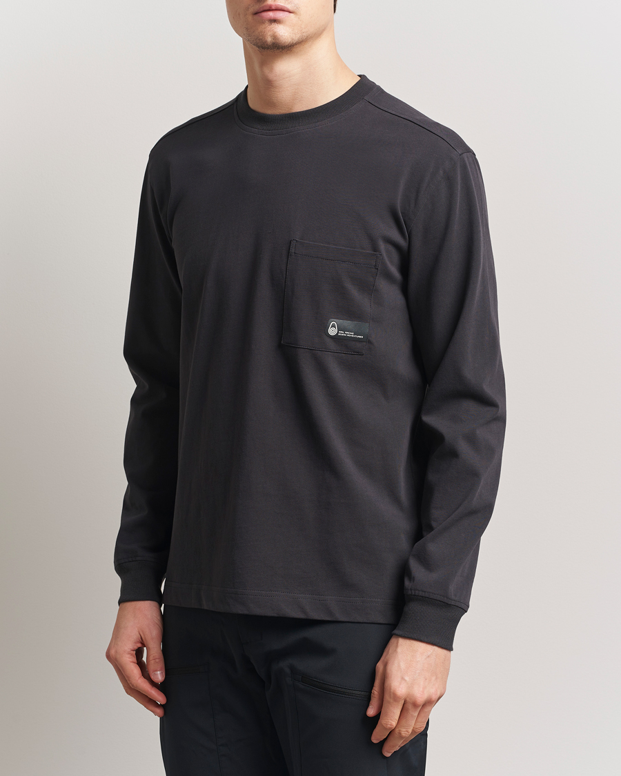 Sail Racing Cyclone Heavy Cotton Long Sleeve T-Shirt Phantom Grey