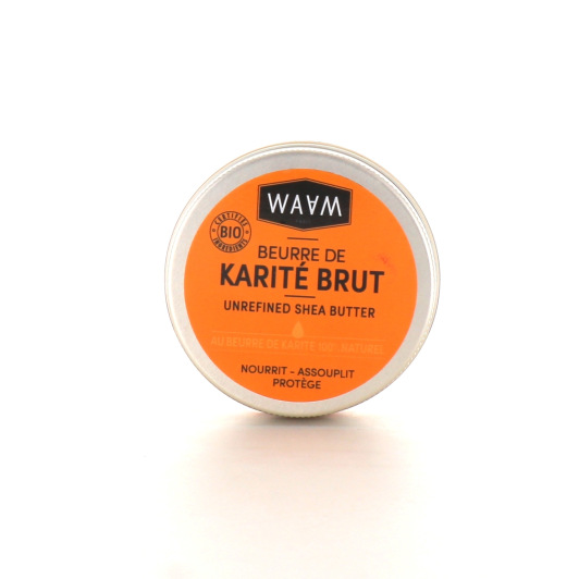Beurre de karité brut Waam - Visage, corps et cheveux