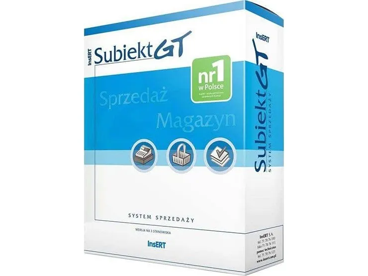 Insert Subiekt GT program for Windows SGT