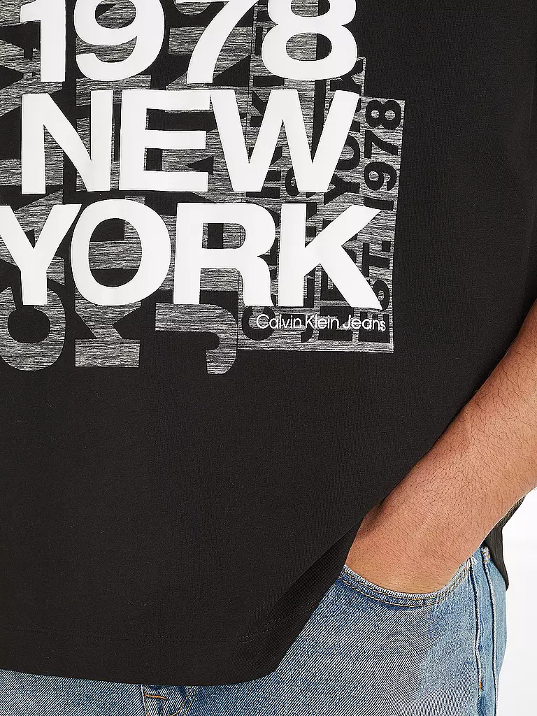 CALVIN KLEIN JEANS T-Shirt  schwarz