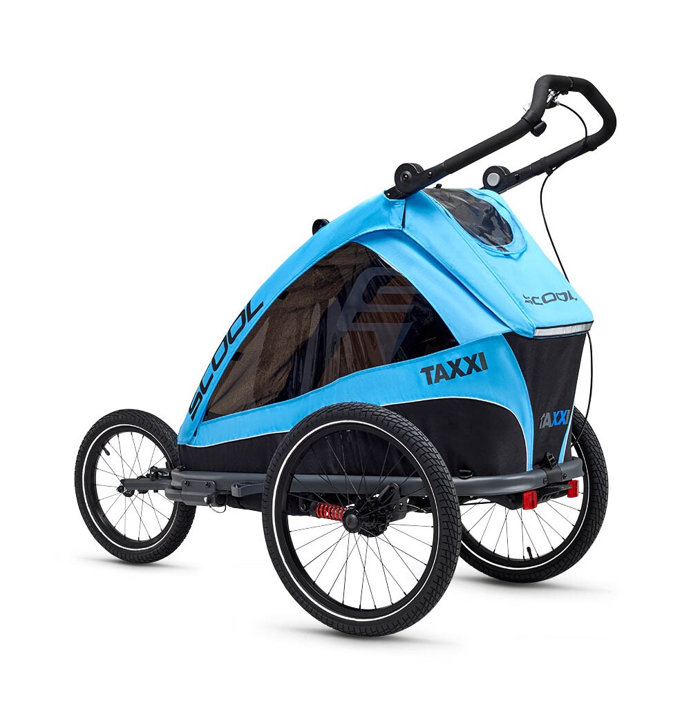 taXXi Kinderfahrradanhänger Elite one - Blue