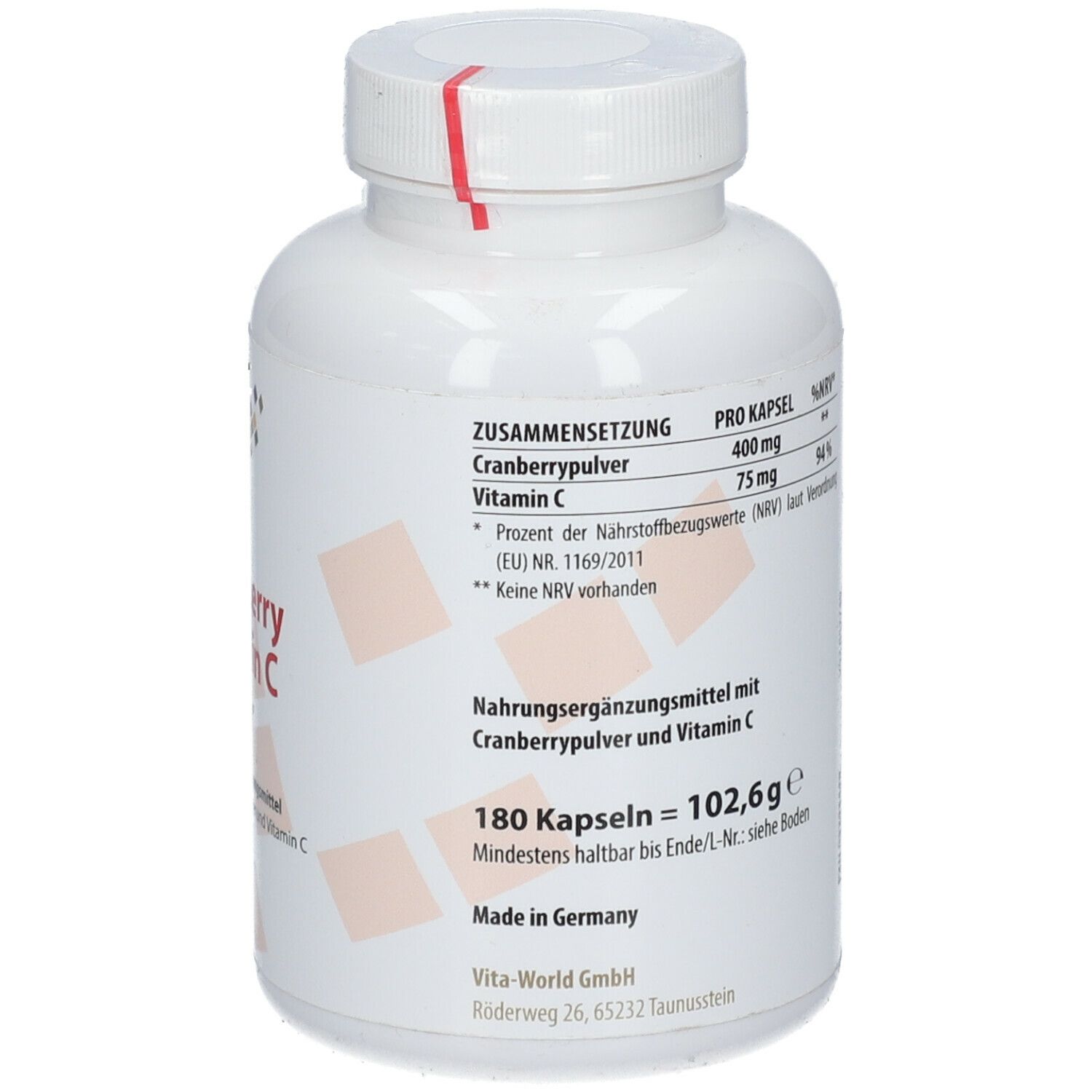 Cranberry Plus C 400 mg