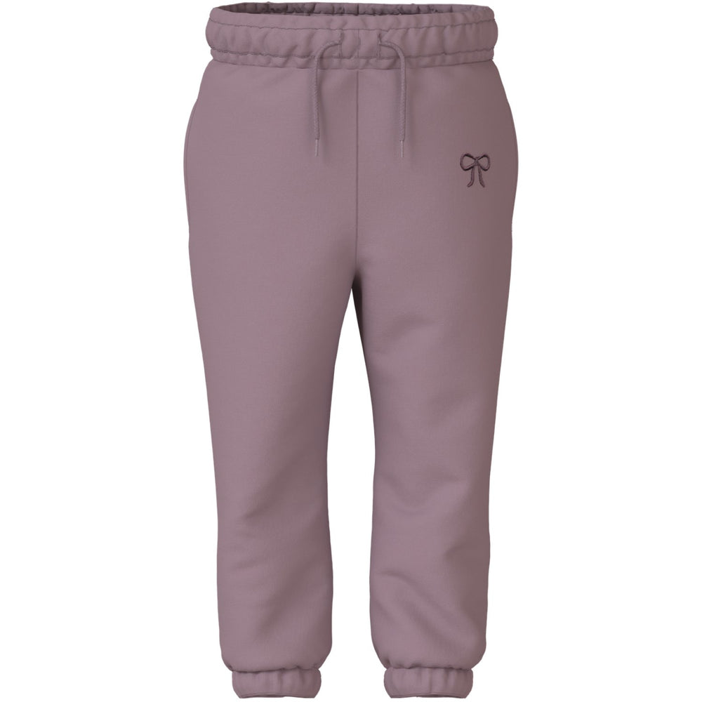 Køb Name It Elderberry Bow Vallene Regular Sweatpants