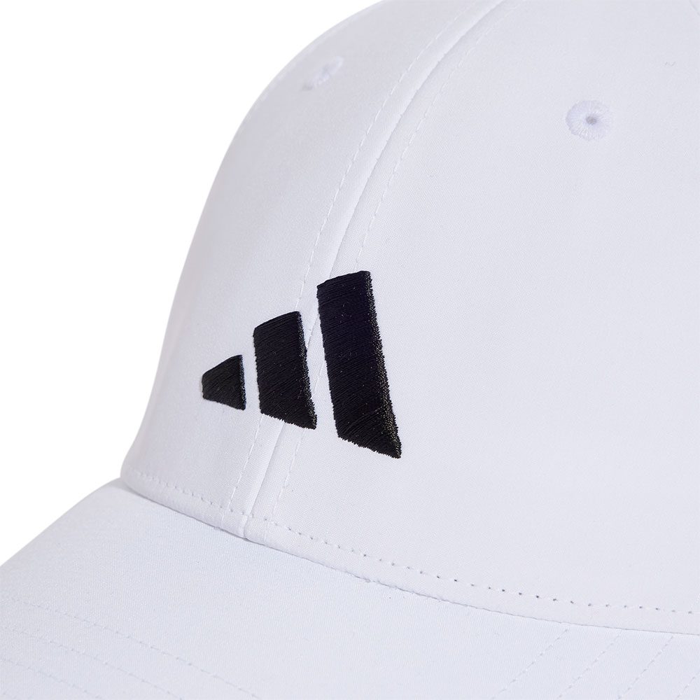 adidas New Logo Embroidered Baseball Kappe Kinder weiß
