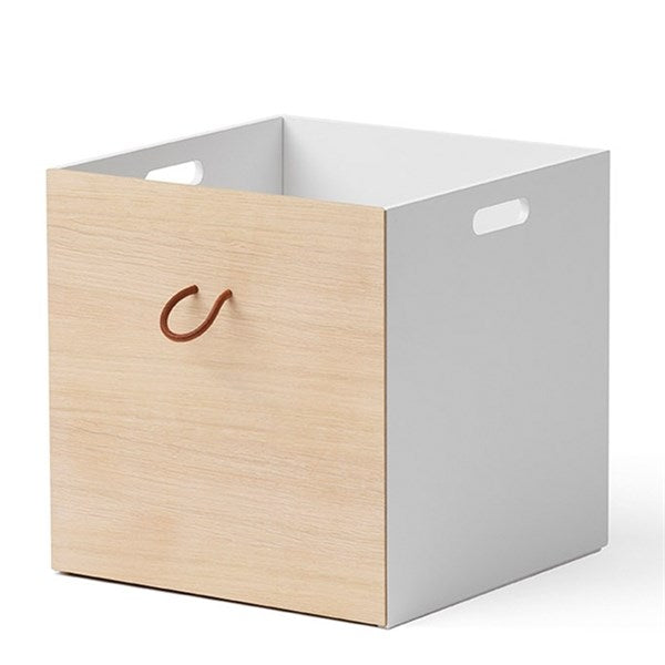 Køb Oliver Furniture Wood Opbevaringskasser 3 stk. Hvid/Eg