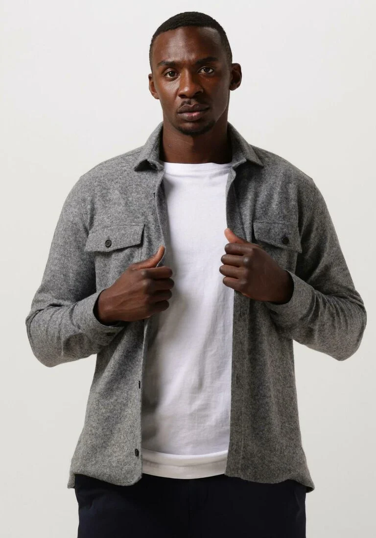 GENTI grijze genti overshirt s8292-1983
