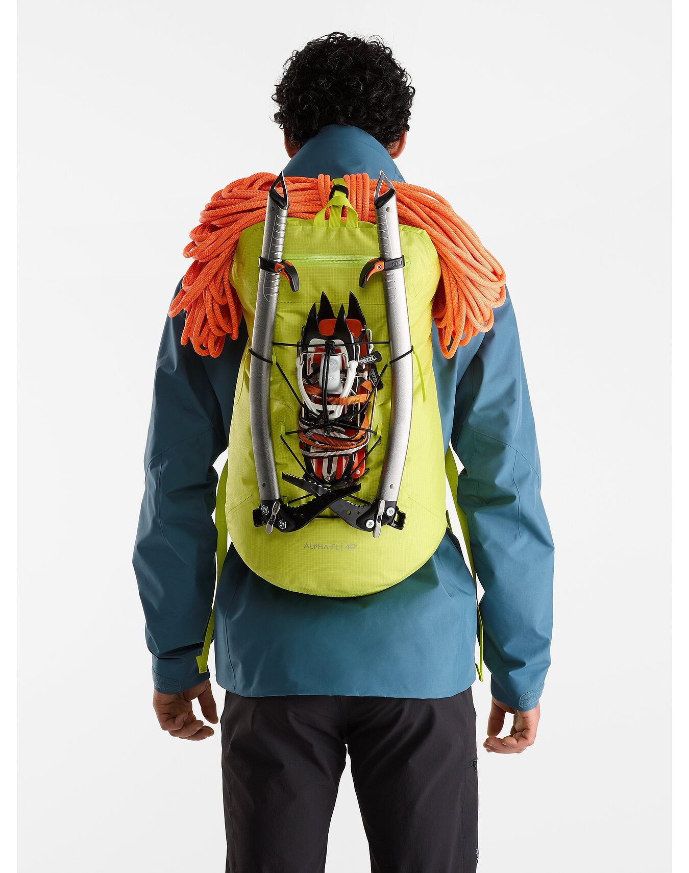 Alpha FL 40 Backpack Herre Dark Sprint