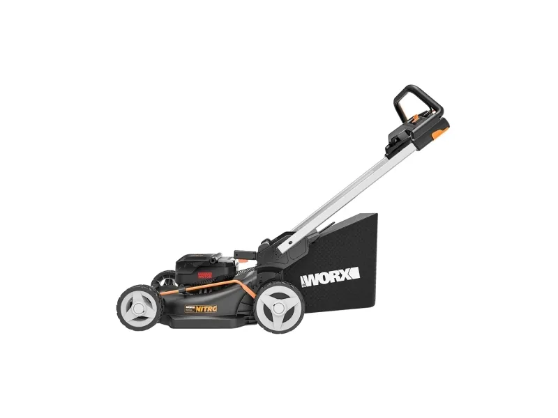WORX WG749E, Skubbe plæneklipper, 46 cm, 2 cm, 8 cm, 55 L, Batteri