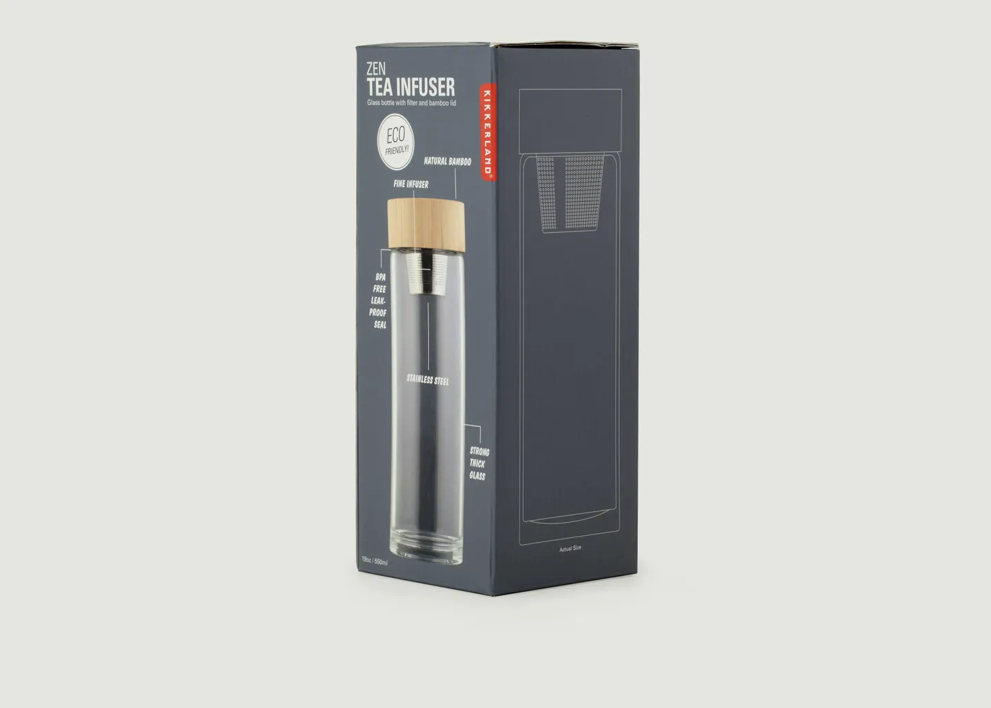 Bouteille Zen Tea Infuseur Kikkerland