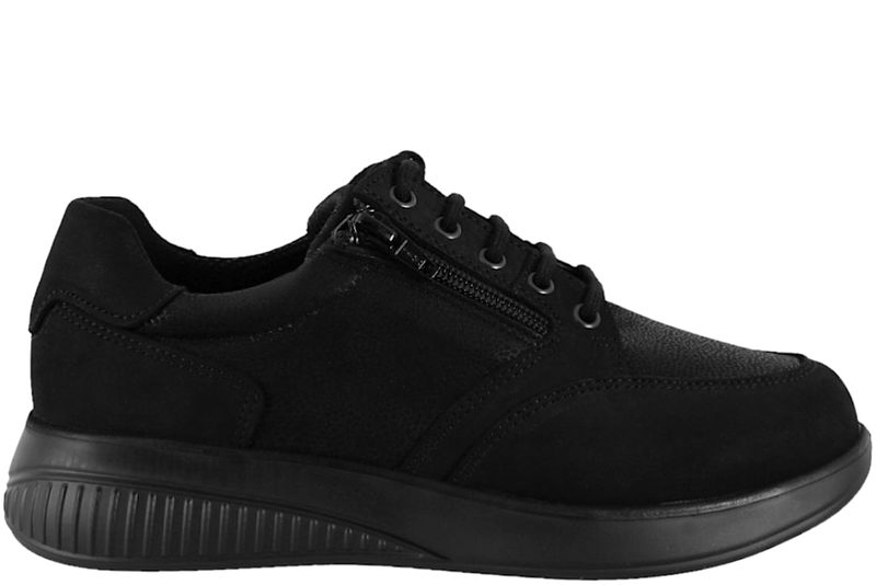 NEW FEET SKO I SORT NUBUCK