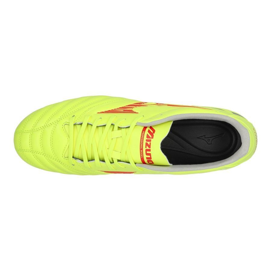 Mizuno Morelia Neo IV Pro FG/AG Dyna - Jaune/Rouge