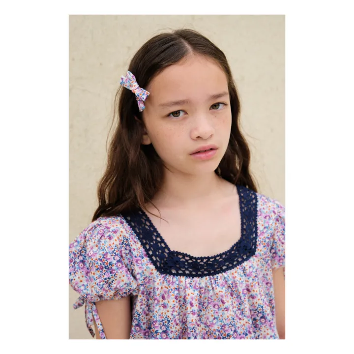 Bebe Organic Blouse Fleurie Julia | Mauve