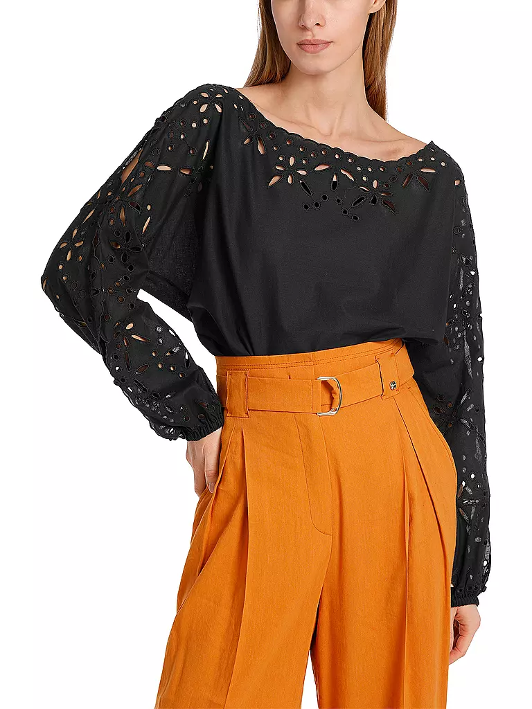 MARC CAIN Bluse schwarz