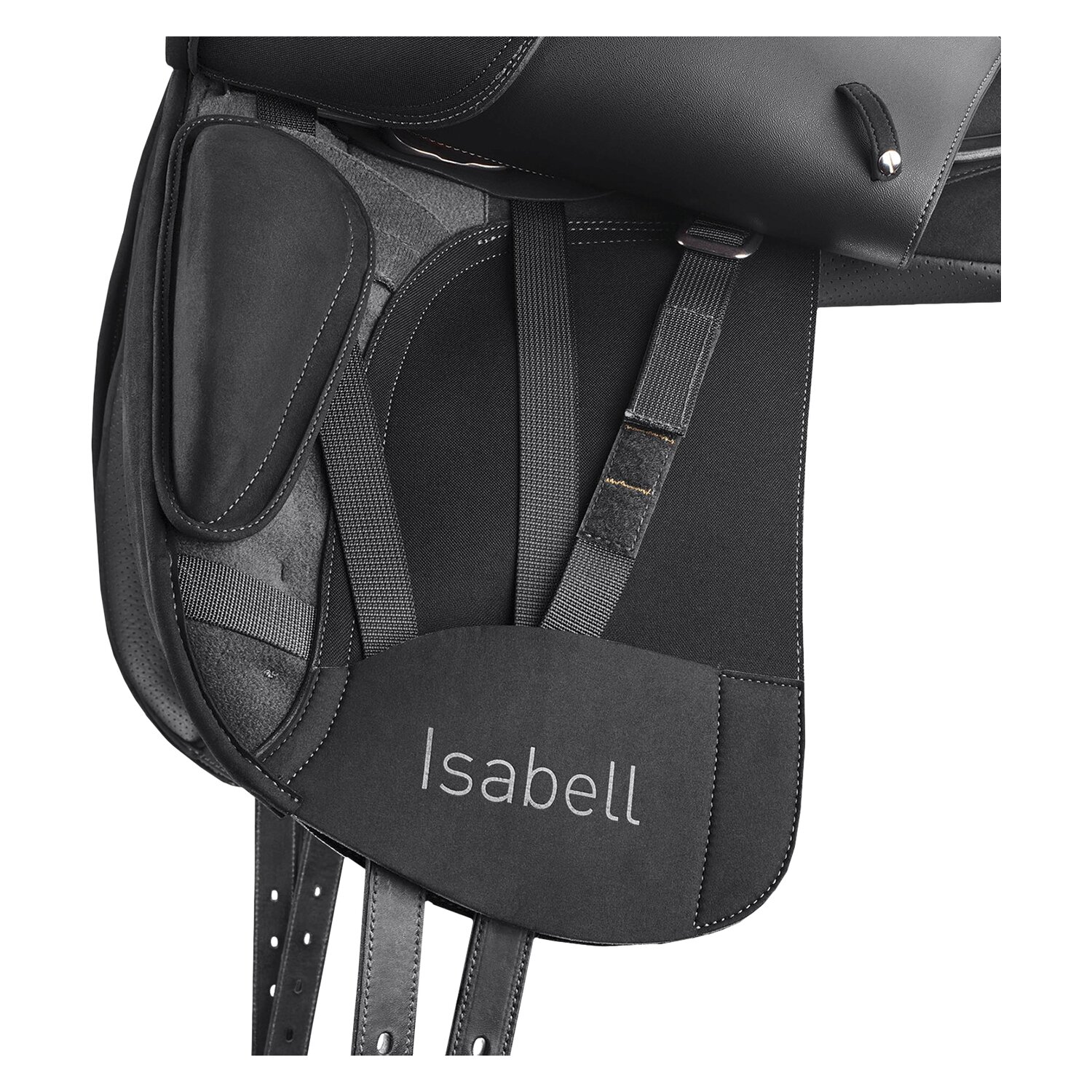 Wintec Dressursattel HART Isabell, mit CAIR  - schwarz - 16.5