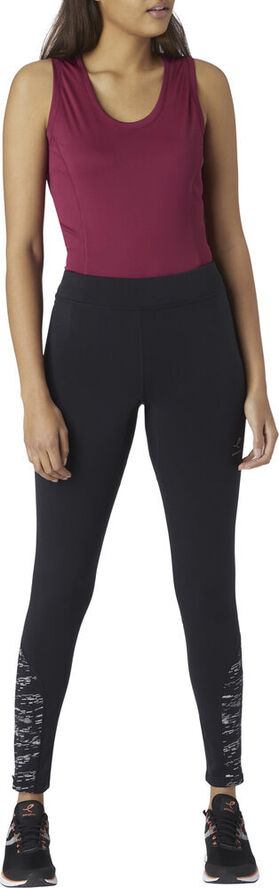 Energetics Bila 4 Brushed vinterløbetights Sort