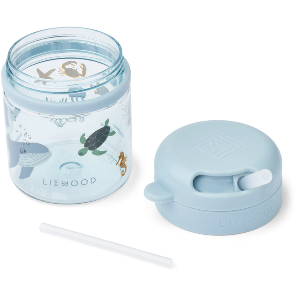 Køb LIEWOOD Sea Creature / Sandy Pavia Tritan Straw Kop 280ml