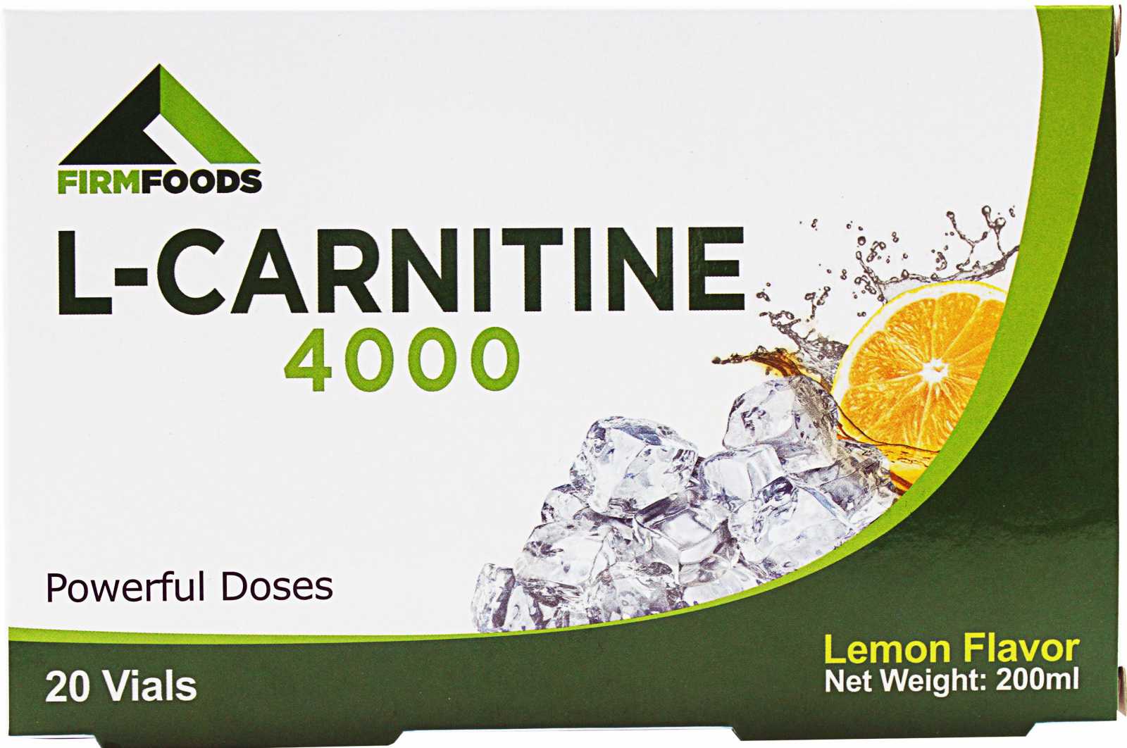 Firm Foods L-Carnitina 4000 x 20 frascos