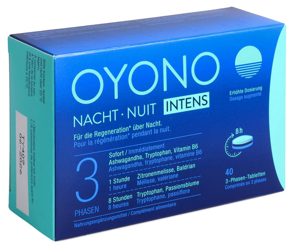 OYONO Nacht N<br>40 Stück, Blister, Tablette, Intens