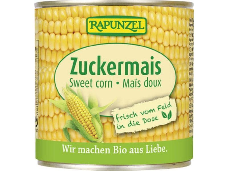 Rapunzel Dose Bio Zuckermais 340 g Fixfertiger Süssmais