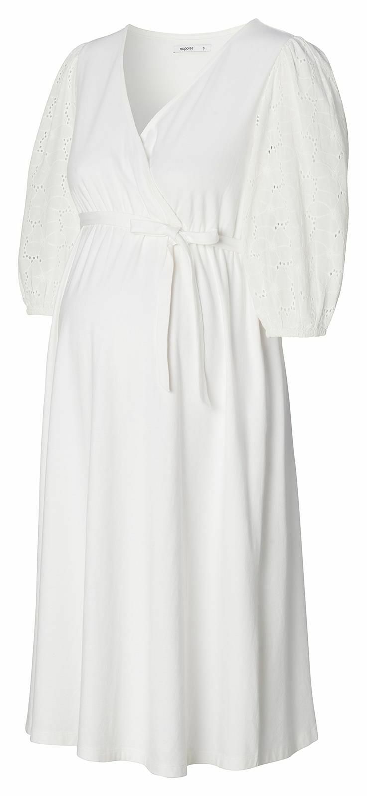 Noppies Maternity Jurk Kajal - Optical White
