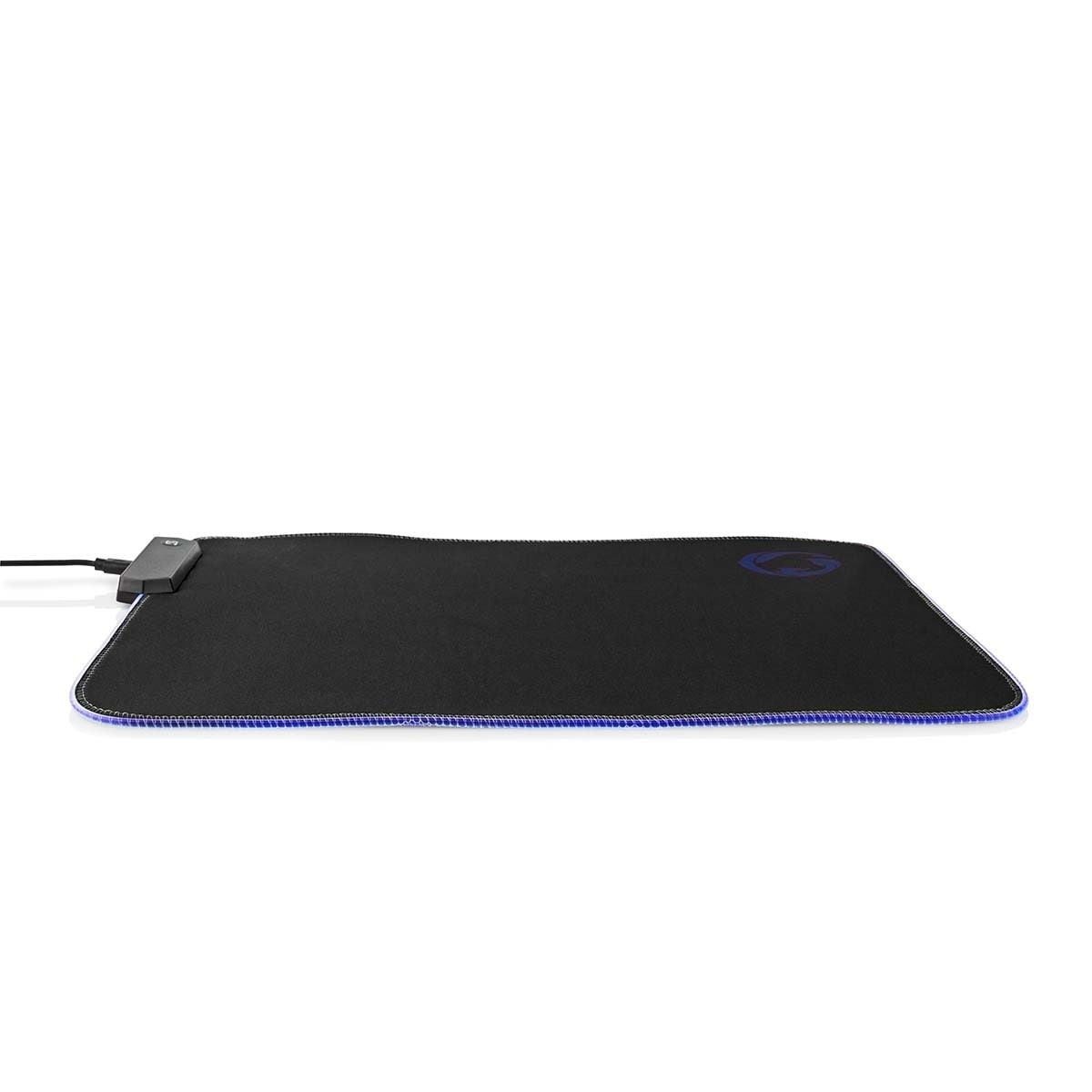 Nedis Gaming musematte | Gummi / Mikrofiber | Sort