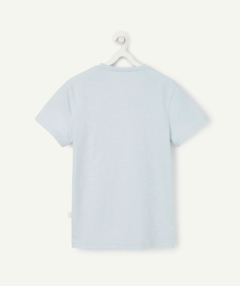 COSMIC VIBES - T-SHIRT BLEU SCORPION EN COTON BIO ENFANT