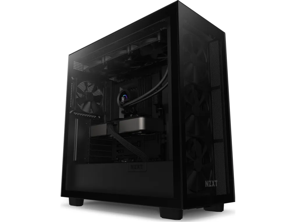 NZXT Kraken 360 - Processors flydende kølesystem - med LCD-display - (for: LGA115x Socket, LGA1200, LGA1700, AM4, AM5, sTRX4, TR4) - kobber - 120 mm - mat sort