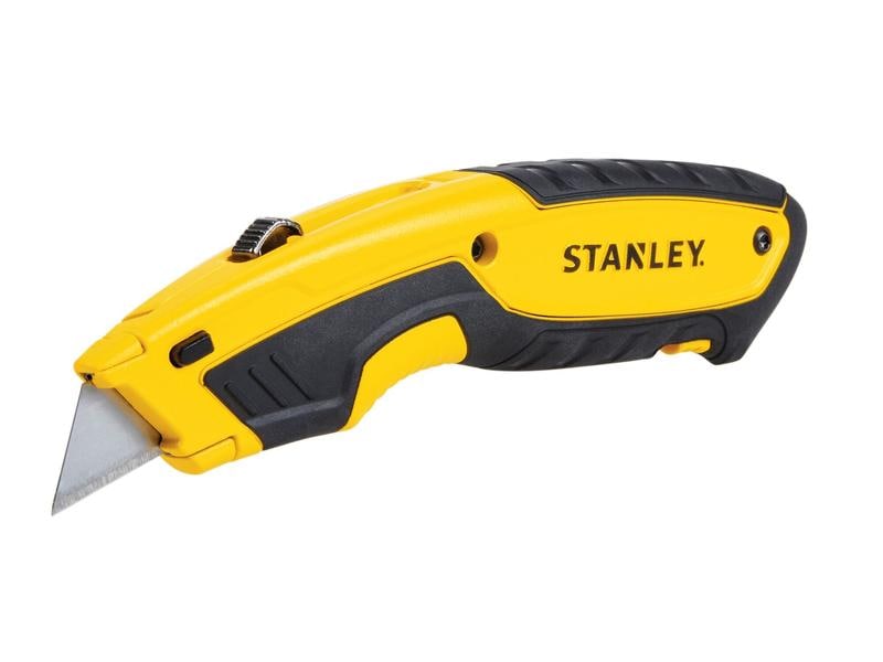 Stanley Fatmax Schnellwechsel-Messer mit einziehbarer Kling Robustes Messer mit Gehäuse aus Zinkdruckguss