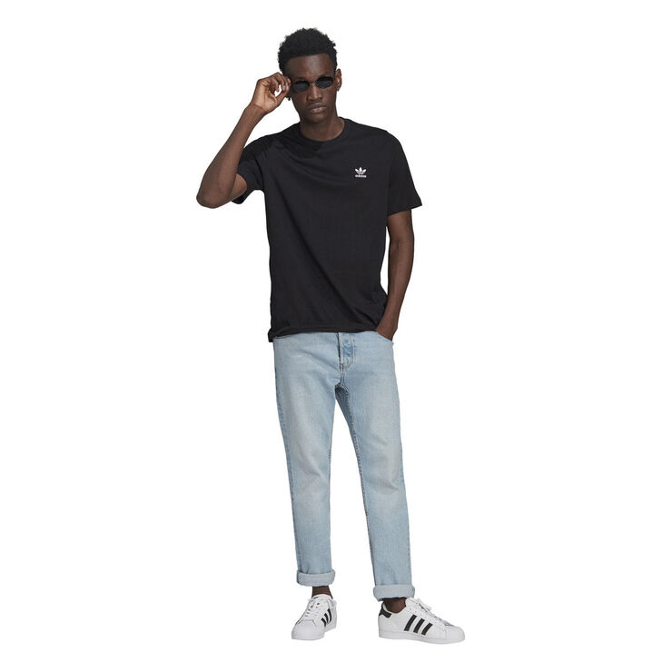 adidas LOUNGEWEAR Adicolor Essentials Trefoil T-shirt Sort