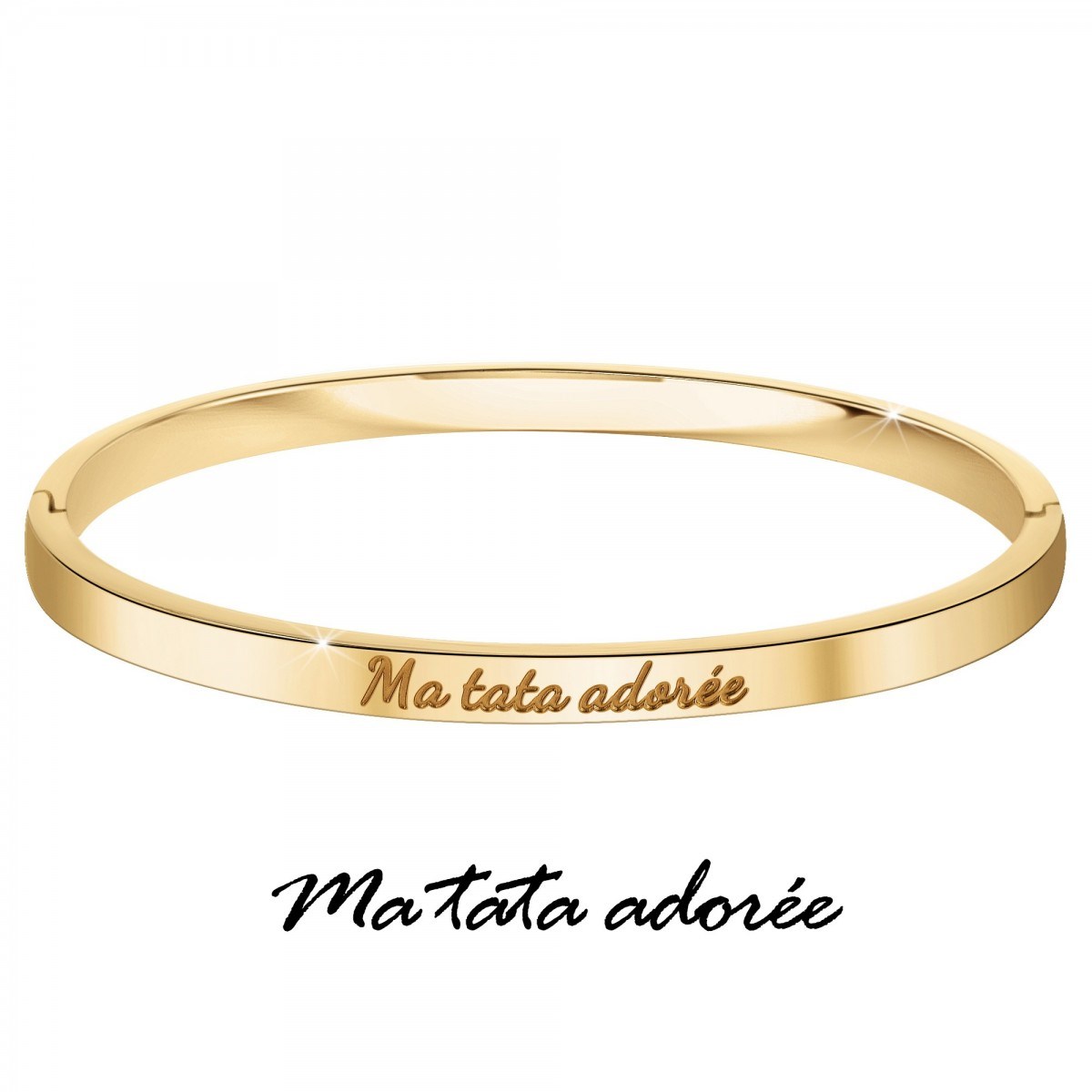 Ma tata adorée - Bracelet SC Crystal