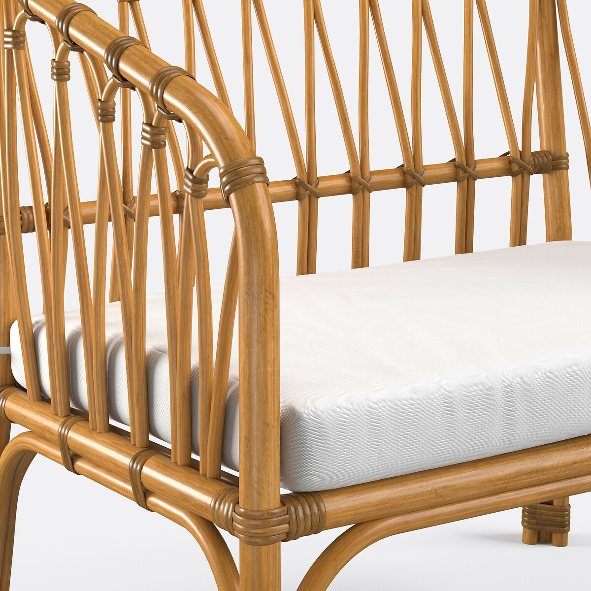 LA REDOUTE INTERIEURS<br>Banco infantil de vime vintage, Malu