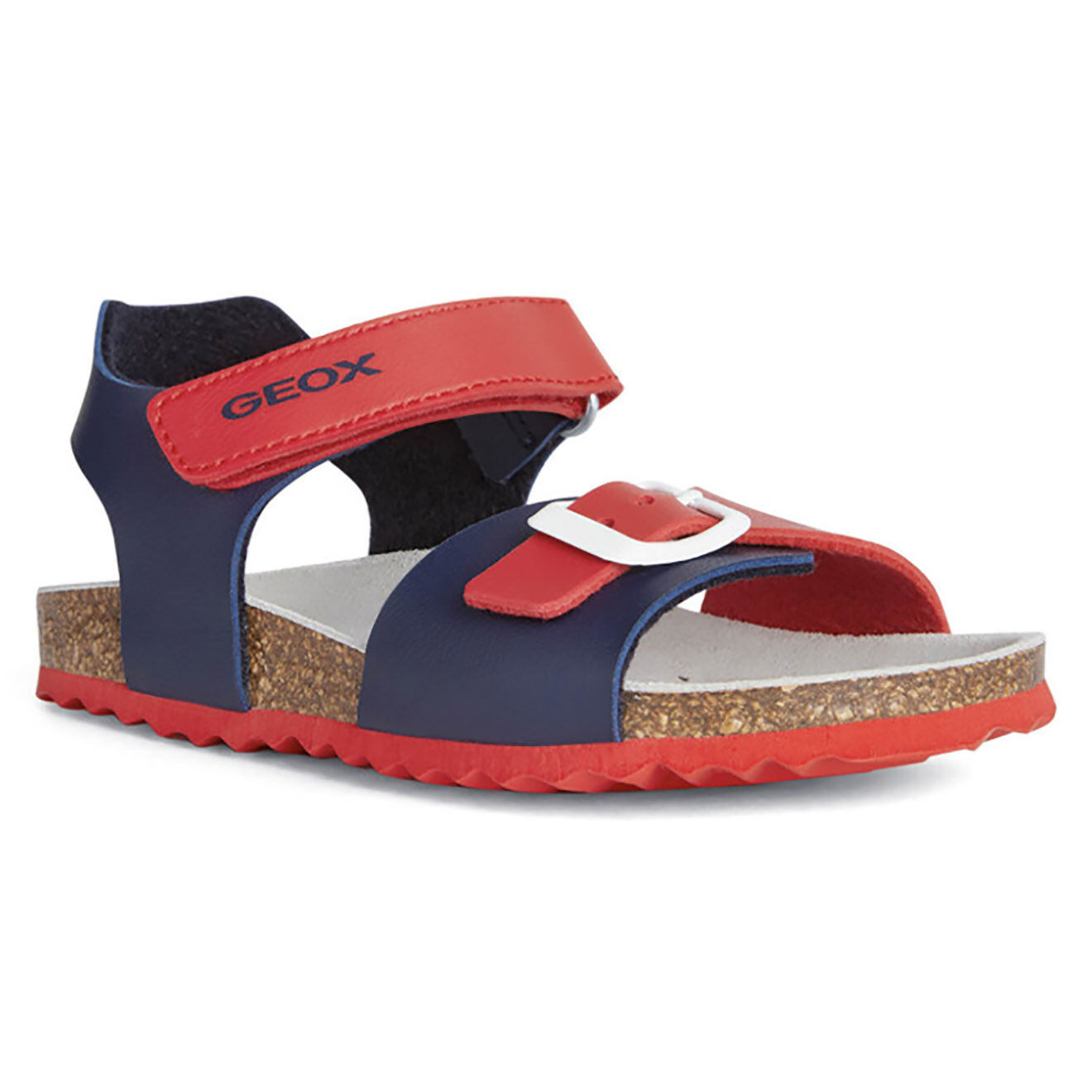 Geox Sandales Ghita bleu marine/rouge