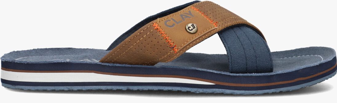 CLAY cognac clay slippers clay002