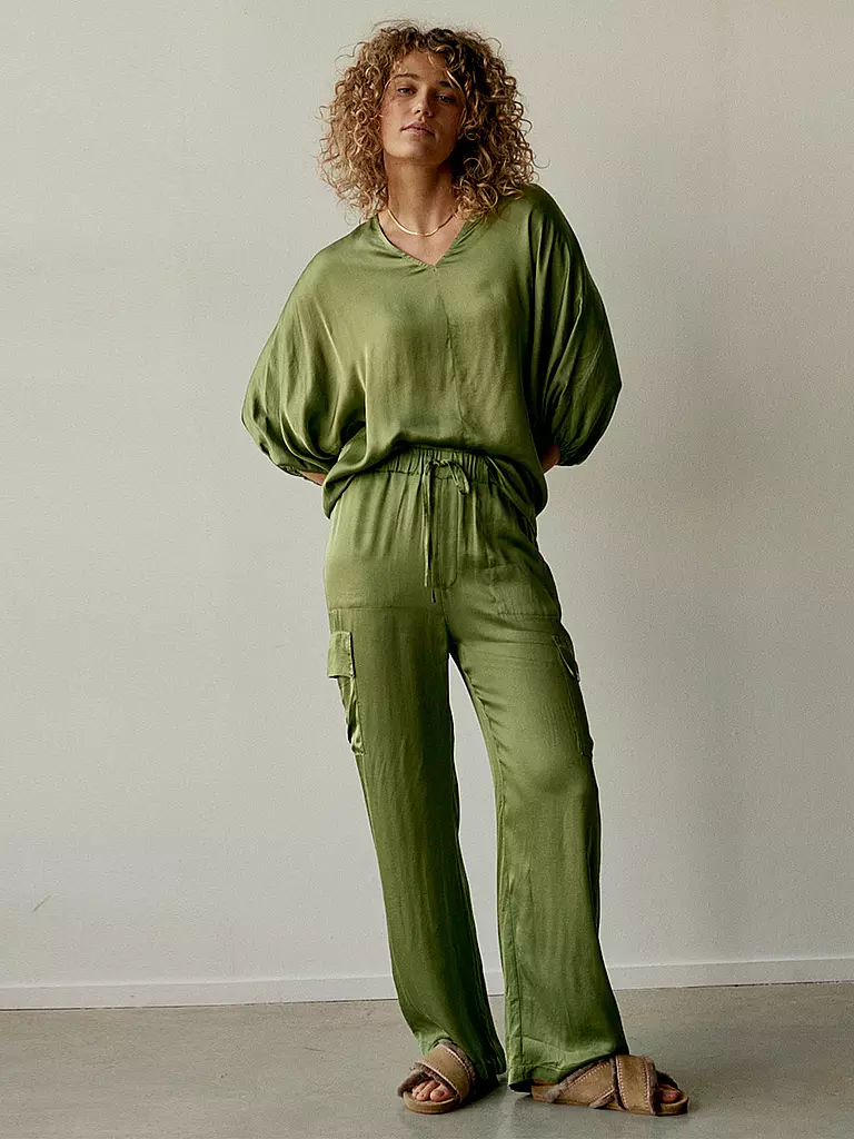 PENN&INK Blusenshirt olive