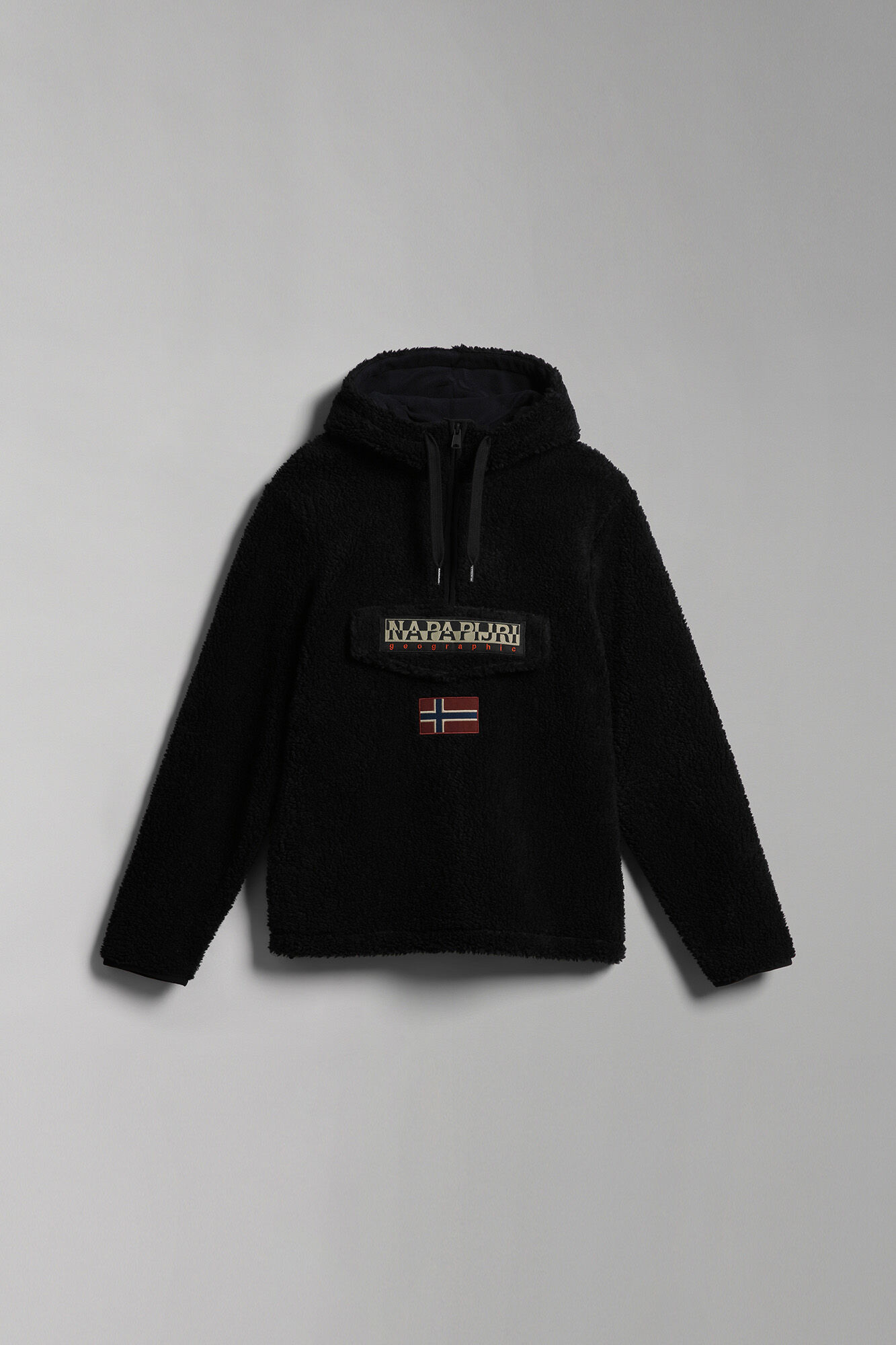 Moletom com capuz Burgee Fleecewear - Preto