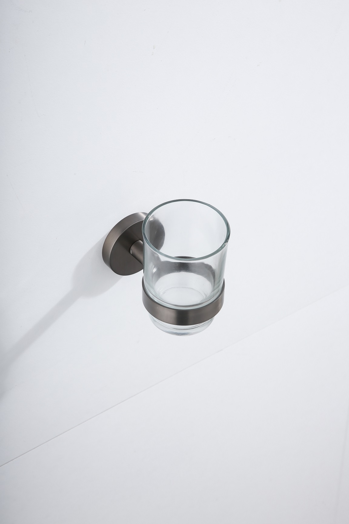 Saniclear Iron glashouder verouderd ijzer - gunmetal