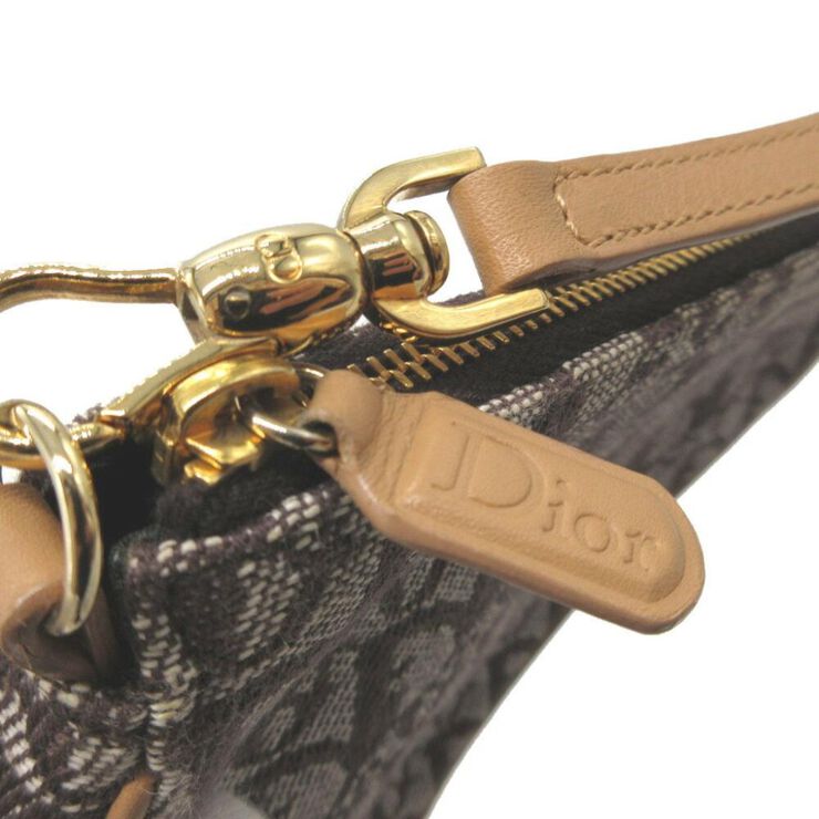 Dior Vintage Dior Saddle Bag Brown