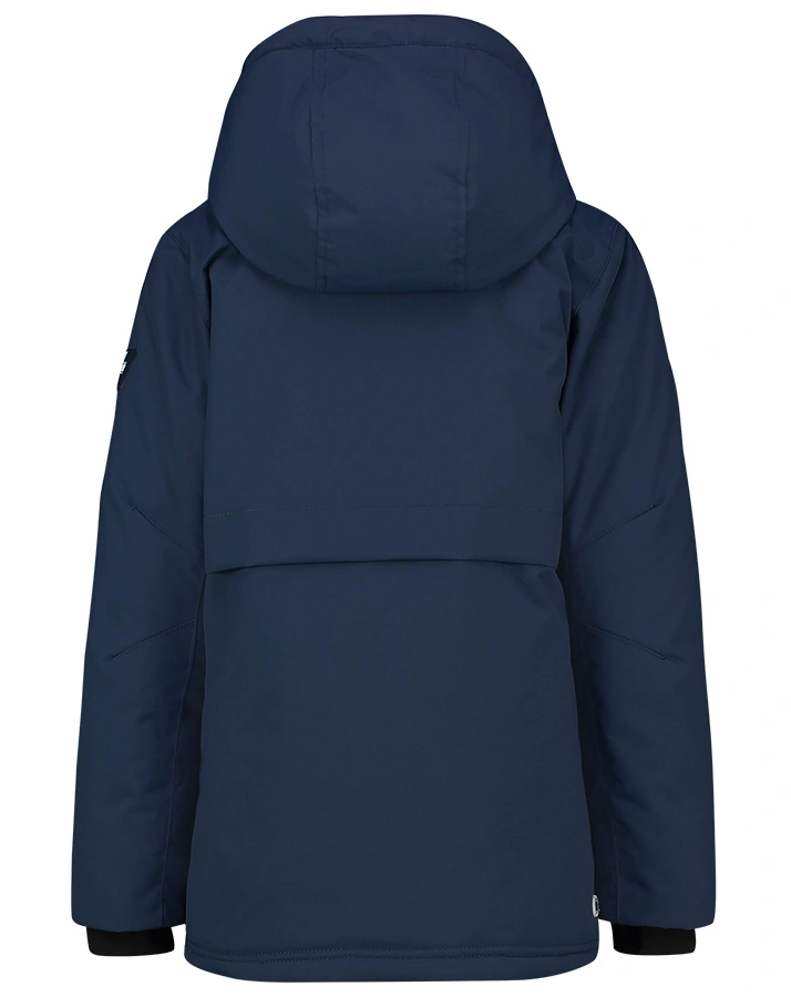 Winterjacke TECHNIS mit Kapuze in blau