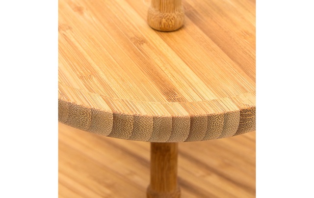 relaxdays Etagere »3-stufig« Holzart: Bambus (China)