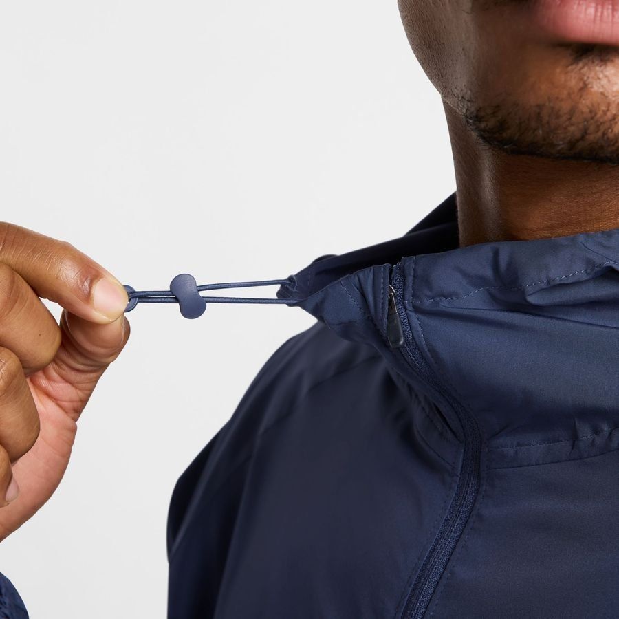 Nike Veste Running Imperméable Miller - Bleu/Argenté