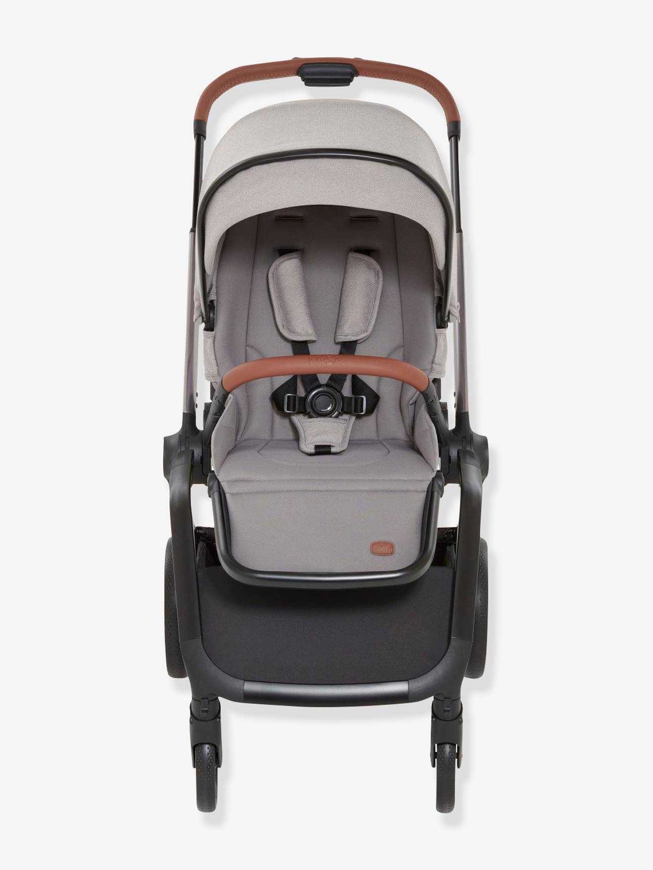 Carrinho de bebê Mysa Chicco, cinza